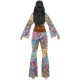 Disfraz de Mujer Hippie Flower Power