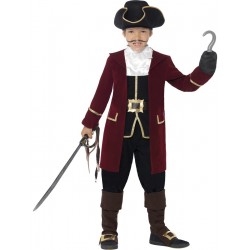Disfraz de Capitan Pirata Garfio Infantil