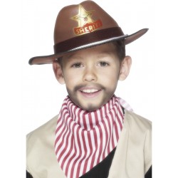 Sombrero De Cowboy Marrón Infantil