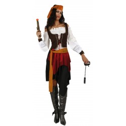 Disfraz de Pirata Feroz Mujer