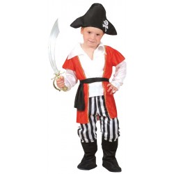 Disfraz de Capitán Pirata Infantil