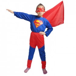 Superhéroe Infantil Superboy Niño 4-6 años