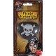 Parche De Ojo De Pirata Negro Con Calavera Blanca