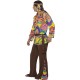 Disfraz De Hippie Psycodélico Multicolor