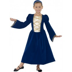 Disfraz De Princesa Azul Imperial Infantil