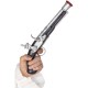 Pistola Pirata Plateada